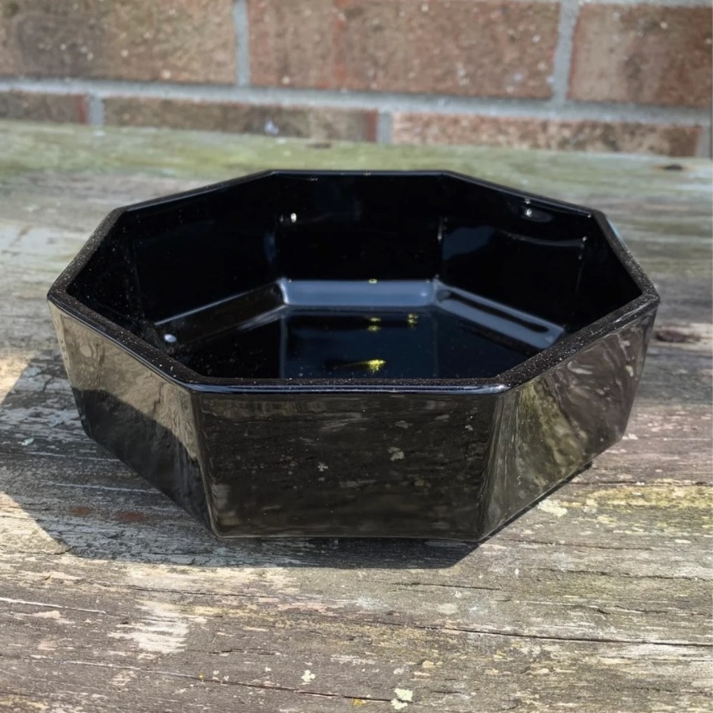 Arcoroc Vintage French Black Octime Bowls